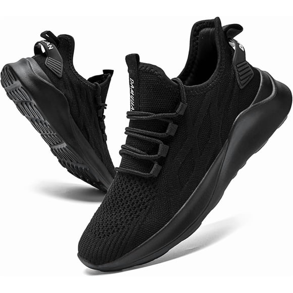 Men Walking Shoes Men Casual Breathable Running Shoes Tennis Gym Athletic Sport Shoes Ligthweight Slip Comfortable Sneakers