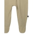 thumbnail image 5 of Modern Moments Two-Way Zip Crew Neck Footed Pajamas, Newborn Viscose Spandex - 6/9 Months, 5 of 6