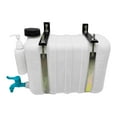 thumbnail image 4 of Tanque de almacenamiento de agua de 14 litros para montar en vehículo, ahorra espacio con grifo para obras de construcción, ligero, práctico y Con soporte, 4 of 8