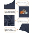 thumbnail image 7 of XCHQRTI Pumpkin Plus Size Women Tshirt Its Fall Yall Thanksgiving Short Sleeve Graphic Tees, 7 of 7