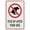 Warning Sign 3, variant on No Junk Mail Sign Outdoor Signs Aluminum 12X8 Inch Uv Ink Printed For House And Business