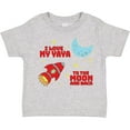 thumbnail image 3 of Inktastic I Love My Yaya to the Moon and Back Boys or Girls Toddler T-Shirt, 3 of 5