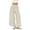 Khaki_#11, variant on Sewkxo Womens Summer Palazzo Pants Casual Loose Striped Wide Leg Pants Elastic Waist Lounge Trousers,Black L