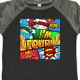 thumbnail image 4 of Inktastic I'm Four Comic Book Boys or Girls Toddler T-Shirt, 4 of 5