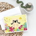 thumbnail image 2 of Easter Eggs Pekingese Cream Greeting Cards and Envelopes Pack of 8, 2 of 2