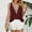 Wine, variant on Idoravan Tank Tops for Women Fashion Women's Ladies V Neck Lace ing Tops Solid Color Sleeveless Blouse Vest