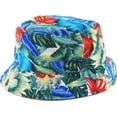 thumbnail image 5 of Floral Bucket Hat Fashion Flower Print Summer Cap, 5 of 6