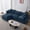 Blue, variant on LUCKHAO 105" Modular L-Shaped Sectional Sofa, 3 Seater with Ottoman, Chenille Fabric Cloud Couch with Solid Wood Frame