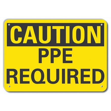 

Lyle Caution Sign 7 in x 10 in Aluminum LCU3-0217-RA_10x7