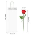 thumbnail image 2 of Uxcell Artificial Roses Flower, Faux Flower Gifts 40cm x 5cm for Valentine's Day, Anniversary, Red, 2 of 5