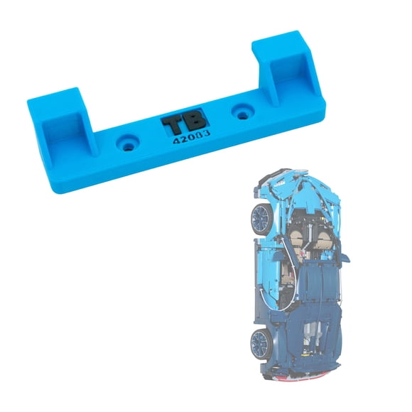 Soporte Vertical de Pared Technically Built TBMNT42083V compatible con Lego Technic Bugatti Chiron 42083