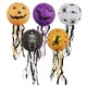 thumbnail image 2 of Linternas de papel de Halloween, decoraciones de fiesta de Halloween, linterna de calabaza, Araña, murciélago, esqueleto, decoración de fiesta al aire libre para el hogar Fivean unisex, 2 of 2