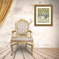 thumbnail image 3 of Jones, Catherine 12x14 Gold Ornate Wood Framed with Double Matting Museum Art Print Titled - Full Steam, 3 of 4