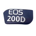 thumbnail image 1 of For Canon 200D , Second Generation Sign, BLACK Nameplate, 1 of 5