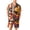 White, variant on GrmtClth Pajamas for Men Halloween Pumpkin Print Satin Fabric Short Sleeve Button-Down 2 Pieces Summer Loungewear Sleep Pjs Set with Pockets Yellow 2XL