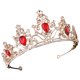 thumbnail image 3 of Corona de novia Tiara nupcial de boda Corona de diamantes de imitación Tiara de diamantes de imitación Tocado de fiesta, 3 of 7