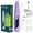 Purple, variant on KMWGRE Rechargeable Pet Grooming Clipper with LED Wide Powerful Motor Quiet Operation for Dogs Cats Indoor Outdoor Use Purple 16.5X3.1X1.8CM