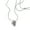 A03, variant on Alloy Silver Pine Cone Pendant Necklace Adjustable Chain Comfortable Jewelry for Various Outfits