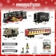 thumbnail image 5 of Tren eléctrico de juguete Funwee con humo, luces y sonido para niños, 5 of 6
