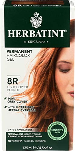 GetUSCart- Herbatint Permanent Haircolor Gel, 5N Light Chestnut, Alcohol  Free, Vegan, 100% Grey Coverage - 4.56 oz (3 Pack)