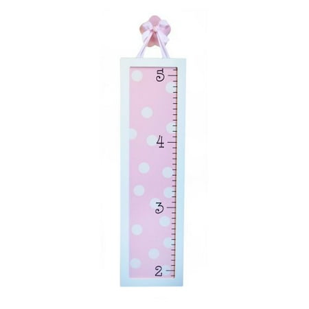 Pink Polka Dot Growth Chart