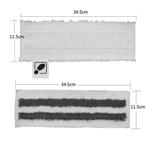 4 Pack Microfibre Floor Cloth Set Sanding Floor Cloth Set for Easyfix Sc2 Sc3 Sc4 Sc5 Floor Nozzle