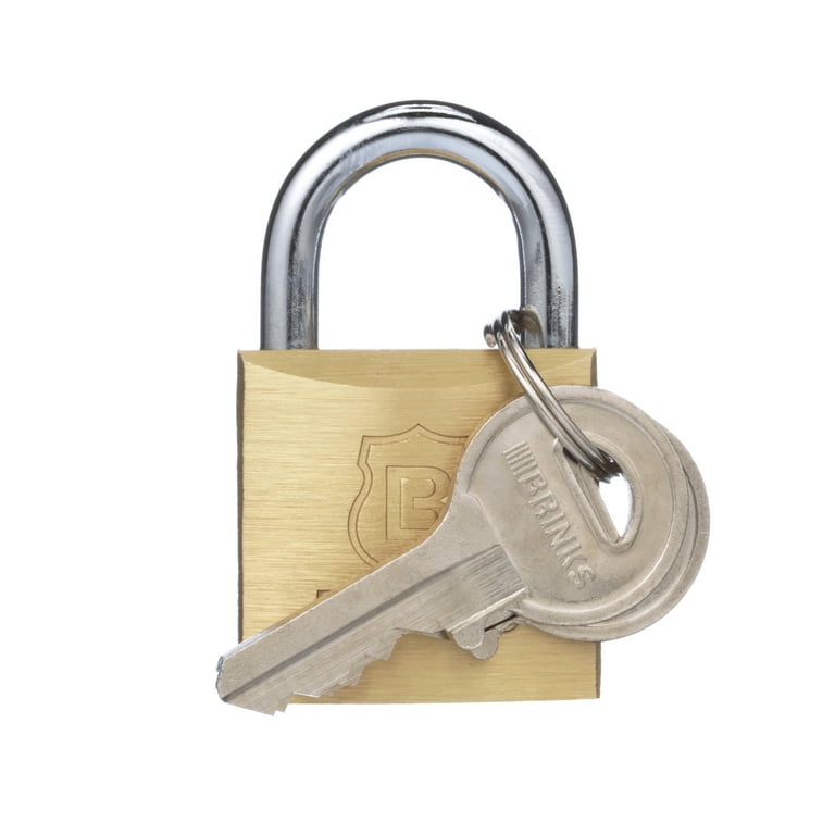 Brink's 30mm Keyed Solid Brass Padlock Brink's 30mm Keyed Solid Brass Padlock