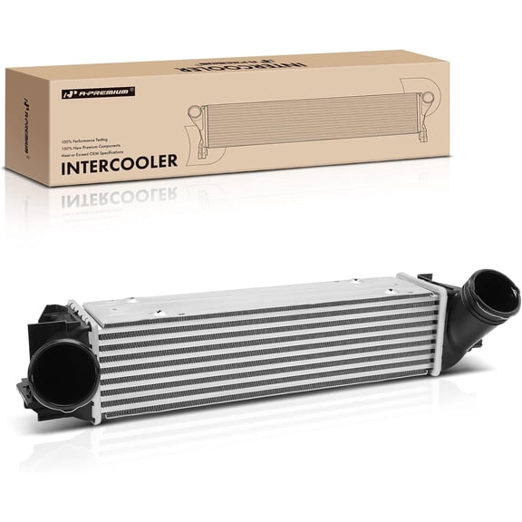 A-Premium Turbo Intercooler Compatible with BMW 328i 2007-2011, 328i xDrive 2009-2011, 328xi 2007-2008, 335i 2007-2013, 335i xDrive 2009-2013, 335is 2011-2013, 335xi 2007-2008, X1, 135i, 135is, Z4