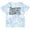 Tie Dye Blue, variant on Inktastic Oregon Word Salad- State Outline Boys or Girls Toddler T-Shirt