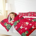 thumbnail image 4 of Castle Fairy Teens Kawaii Nutcracker 3-Piece Full Size Comforter Sets,Winter Snowflake Bedding Comforter Set,Happy New Year Lightweight Bedding Sets,Luxury Bedroom Decor, 4 of 8