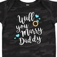 thumbnail image 4 of Inktastic Will You Marry Daddy-ring White Boys or Girls Baby Bodysuit, 4 of 5