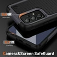 thumbnail image 2 of ELEHOLD for Samsung Galaxy A52/A52s 5G 2021 Fit Case, Military-Grade Dual Layer Raised Frame Screen & Camera Lens Protective Armor Hybrid PC+TPU Anti-Drop Shockproof Slim Rugged Case,Gray, 2 of 8
