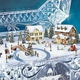 thumbnail image 5 of The Bradford Exchange "Holiday Reflections" Genuine Crystal Music Box by Thomas Kinkade 6-inches Wide, 5 of 5