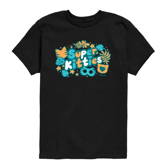 Super Kitties - Jungle Stickers - Toddler Boys Short Sleeve Graphic T-Shirt