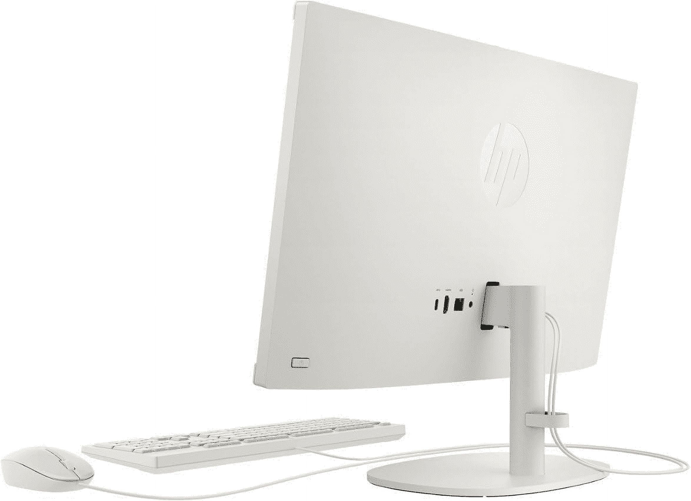 HP 22 AIO 21.5" FHD All-in-One [Windows 11 Pro] Business Desktop Computer, Intel Celeron J4025, 8GB DDR4 RAM, 512GB SSD, WiFi, Bluetooth 4.2, HDMI, RJ-45, Keyboard & Mouse, w/office accessories
