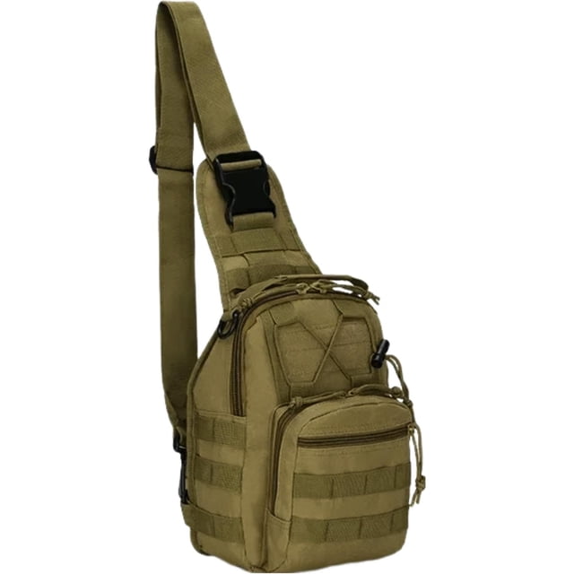 Mochila militar de asalto VentDepot UrbanBackBrown 1Pza Capacidad 5 kilos Táctica de Hombro Tela Militar Oxford 600D