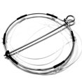 thumbnail image 4 of Juego de herramientas de captura de cangrejos de 6 anillos, anillo de trampa de cangrejo de acero inoxidable, herramienta de pesca portátil, 4 of 5
