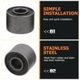 thumbnail image 3 of PTOOTP Suspension Damper Black Rubber Rear Wheel Protection 1 Set Motorcycle, 3 of 6