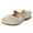 4-White, variant on 2025 Women Ripple Sandals Platform Sandals for Women with Arch Support Wedge Sandals Fashion Versatile Clog Sandals for Women Braided Buckle Breathable Wedge Earth Spirit Sandals for Women Sandals