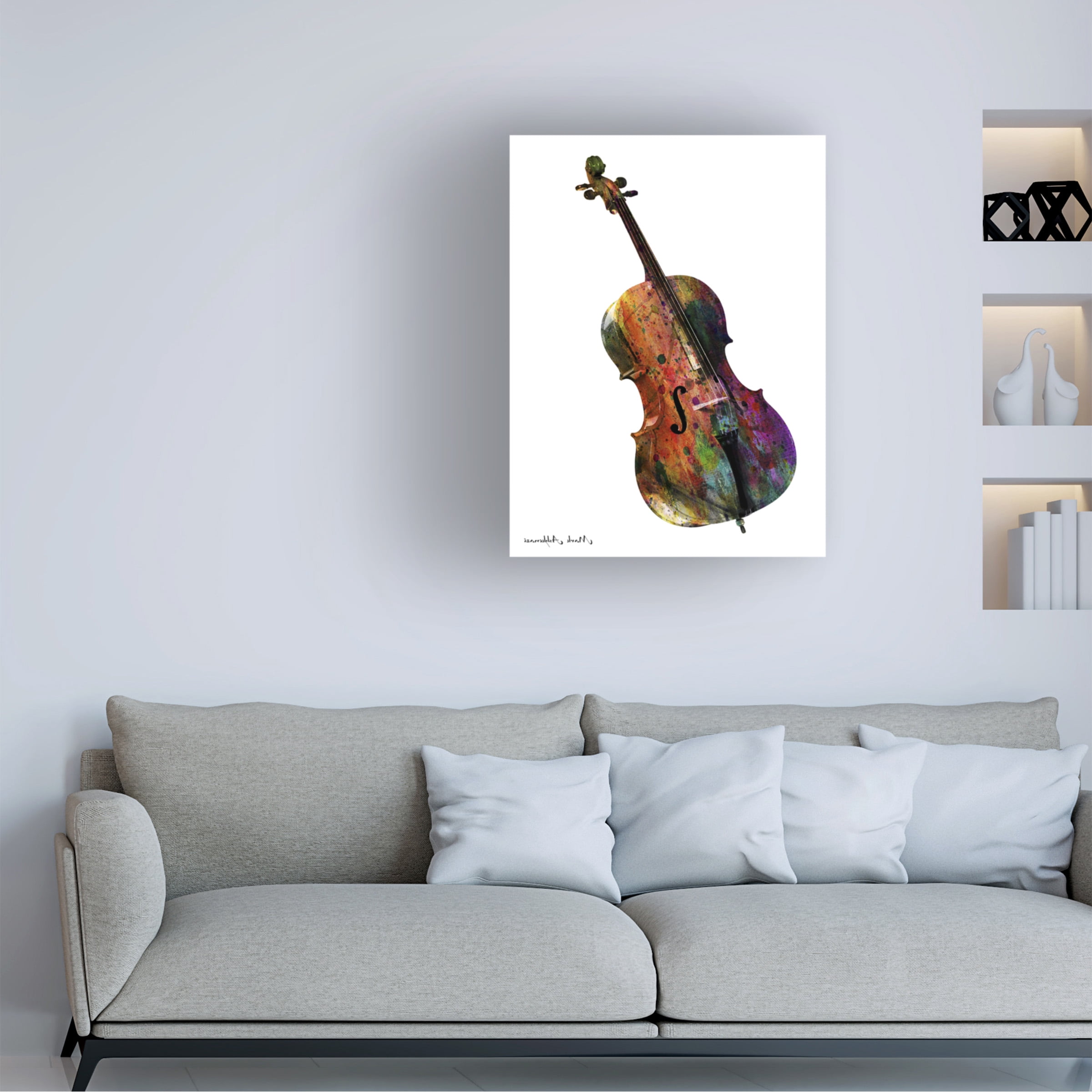 Mark Ashkenazi 'Chello' Canvas Art