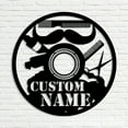 thumbnail image 2 of Craftnamesign Custom Barber Shop Metal Sign, Personalized Hair Stylist Name Sign, Barber Shop Decor, 2 of 5