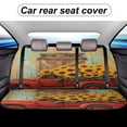 thumbnail image 5 of Thanksgiving Retro Truck Car Rear Seat Cover Accessories Universal Fit Car Seat Covers Durable, 5 of 6