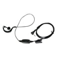 thumbnail image 4 of Inteprter 1 Pin 2.5mm Wired Ergonomic Part Headphone Clip Lapel Replacing Button with Operation Earpiece Earphone Microphone Type3, 4 of 6