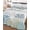 White Blue, variant on Quilts Queen Size Bedding Set, Starfish Coastal Reversible Summer Quilt 3 Pieces, Nautical Summer Beach Coral Shell Seaside Lightweight Bedspreads Coverlets with 2 Pillow Shams for All Seasons