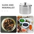 thumbnail image 2 of Hieromout Stainless Steel Sugar Bowl Set with Lid and Spoon, Magnetic Kitchen Counter Jars for Sugar, Ghee, Cream, Salt, Candy, Condiments, 2 of 10