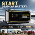 thumbnail image 3 of Arrancador de batería para auto LIFMOCER GS500 5000A 12V portátil, 3 of 8