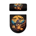 thumbnail image 5 of HELLHERO Owl Halloween Toilet Covers Set with Universal 2 Pieces Bathroom Toilet Cozy Set U-Shaped for Fits All Toilet Shapes, 5 of 8