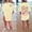 Beige, variant on QHWAUAKFBN T Shirts For Women Graphic Beach Oversized Graphic Tees Vintage Baggy Shirts Summer Cotton Vacation Tshirts Top