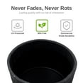 thumbnail image 5 of BARREL PLANTER DSP-BLK, 5 of 8