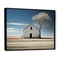 thumbnail image 2 of Designart "Minimalist Country Charm Of The Barn" Barns Floater Framed Canvas Prints, 2 of 5